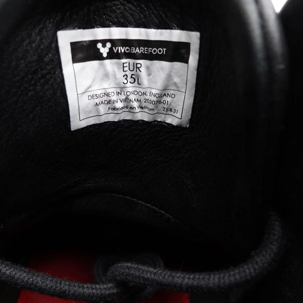 NEW Vivobarefoot Gobi Hi IV Barefoot Boots 203076-01 Black - Picture 2 of 8